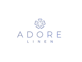 Adore Linen logo design by wonderland