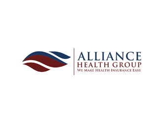 Alliance Health Group  logo design by johana