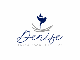 Denise Broadwater, LPC logo design by haidar