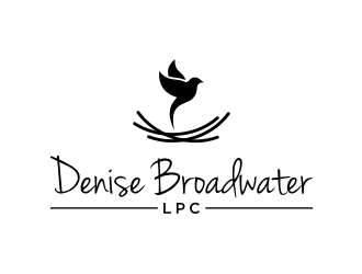 Denise Broadwater, LPC logo design by nurul_rizkon