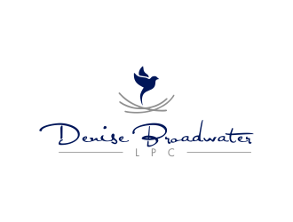 Denise Broadwater, LPC logo design by oke2angconcept