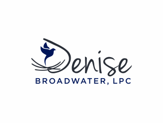 Denise Broadwater, LPC logo design by santrie