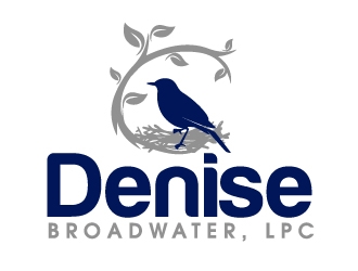 Denise Broadwater, LPC logo design by ElonStark