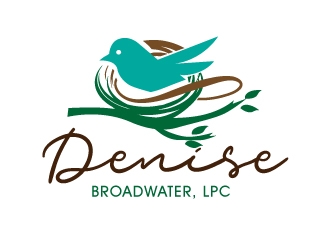 Denise Broadwater, LPC logo design by Suvendu