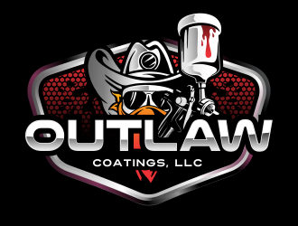 Outlaw Coatings, LLC logo design by AisRafa