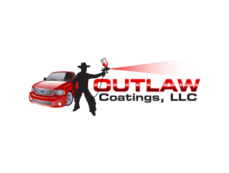 Outlaw Coatings, LLC logo design by yurie