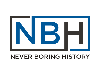 Never Boring History logo design by BintangDesign