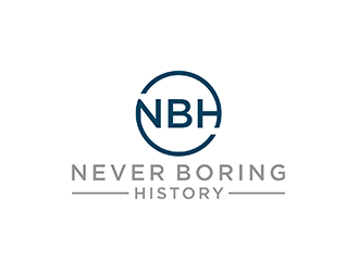 Never Boring History logo design by checx
