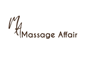 Massage Affair  logo design by heba