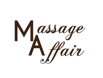 Massage Affair  logo design by heba