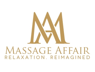 Massage Affair  logo design by iffikhan