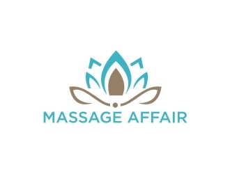 Massage Affair  logo design by EkoBooM