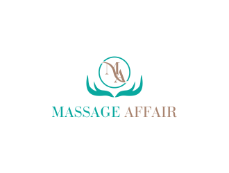 Massage Affair  logo design by oke2angconcept