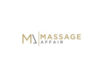 Massage Affair  logo design by bricton