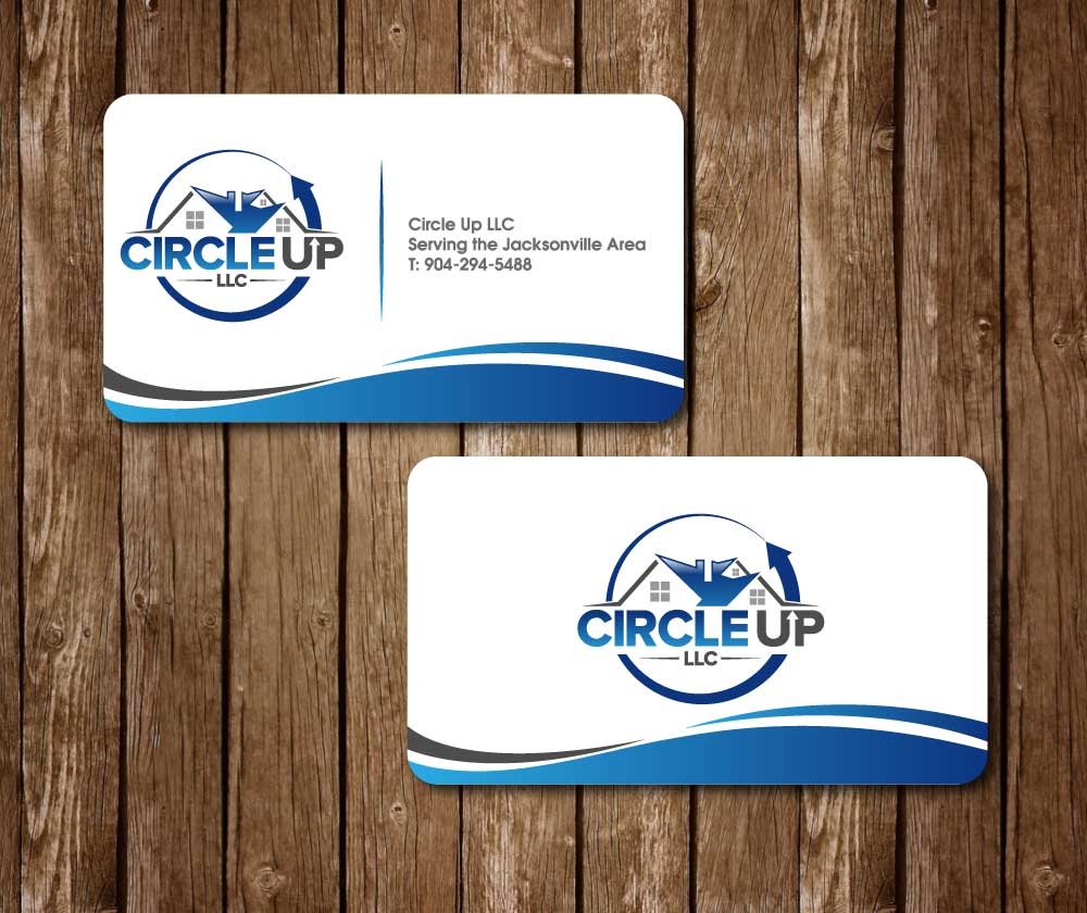 Circle Up LLC logo design by ElonStark