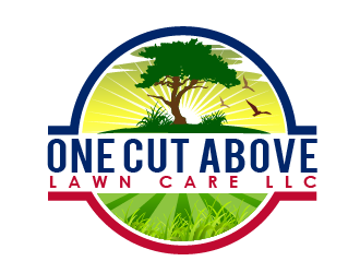One Cut Above Lawn Care LLC logo design by THOR_