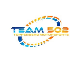 TEAM 502     TOPPENBERG MOTORSPORTS logo design by bricton