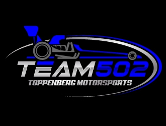 TEAM 502     TOPPENBERG MOTORSPORTS logo design by jaize