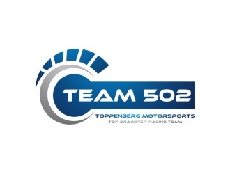 TEAM 502     TOPPENBERG MOTORSPORTS logo design by EkoBooM