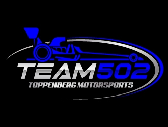 TEAM 502     TOPPENBERG MOTORSPORTS logo design by jaize