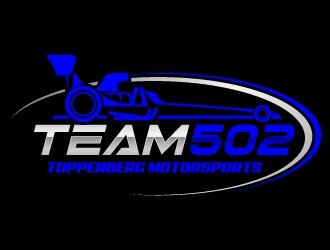 TEAM 502     TOPPENBERG MOTORSPORTS logo design by jaize