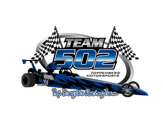 TEAM 502     TOPPENBERG MOTORSPORTS logo design by yurie