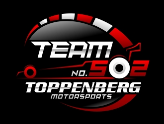 TEAM 502     TOPPENBERG MOTORSPORTS logo design by totoy07