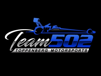 TEAM 502     TOPPENBERG MOTORSPORTS logo design by nexgen