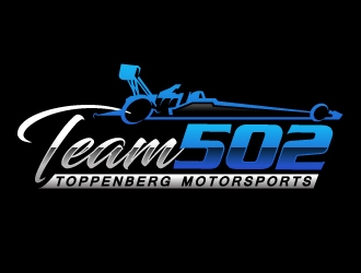 TEAM 502     TOPPENBERG MOTORSPORTS logo design by nexgen