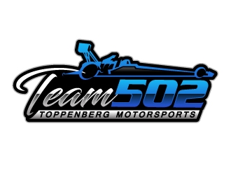 TEAM 502     TOPPENBERG MOTORSPORTS logo design by nexgen
