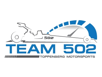 TEAM 502     TOPPENBERG MOTORSPORTS logo design by Upoops