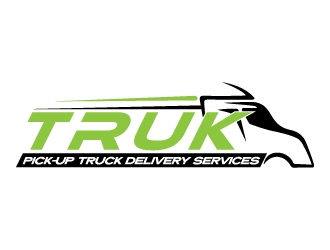 TRUK Delivery Service logo design by MUSANG