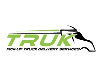 TRUK Delivery Service logo design by MUSANG