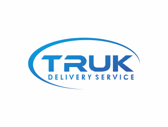 TRUK Delivery Service logo design by giphone