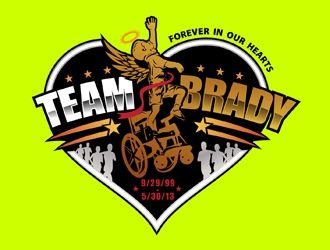 TeamBrady logo design by DreamLogoDesign
