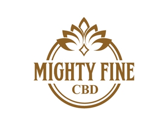 Mighty Fine CBD logo design by Roma