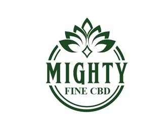 Mighty Fine CBD logo design by Roma