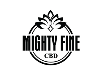 Mighty Fine CBD logo design by Roma