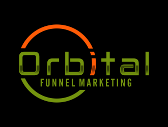 Orbital Funnel Marketing logo design by bluevirusee