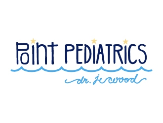 Point Pediatrics logo design by dibyo