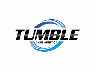 Tumble Shine Athletics logo design by giphone