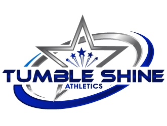 Tumble Shine Athletics logo design by PMG