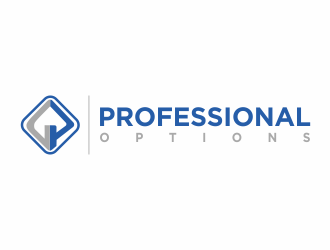 Professional Options logo design by Mahrein