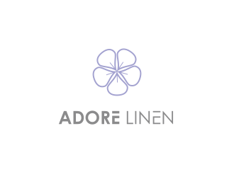 Adore Linen logo design by YONK
