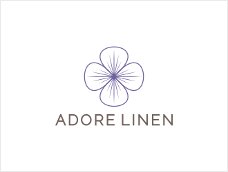 Adore Linen logo design by bunda_shaquilla