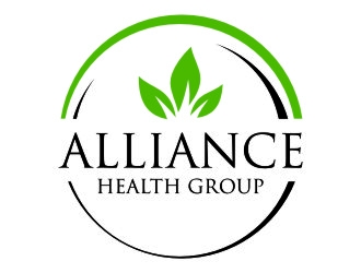 Alliance Health Group  logo design by jetzu