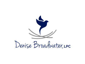 Denise Broadwater, LPC logo design by kopipanas