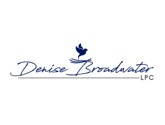 Denise Broadwater, LPC logo design by reight