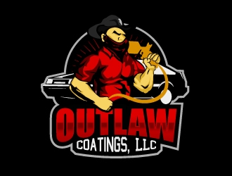 Outlaw Coatings, LLC logo design by galaxy5