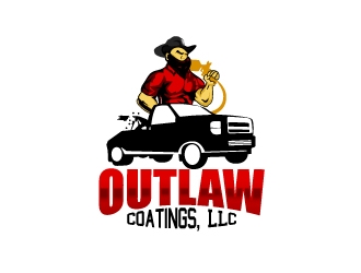 Outlaw Coatings, LLC logo design by galaxy5